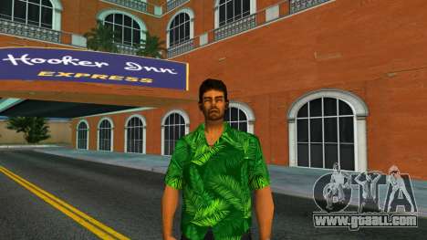 Modern palm shirts for Tommy v3 for GTA Vice City