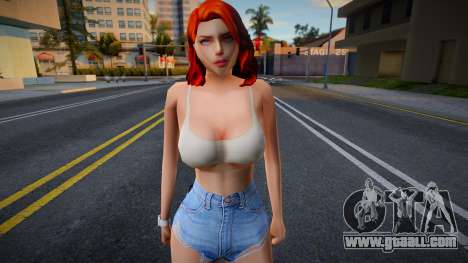 Young girl in the style of CA 16 for GTA San Andreas