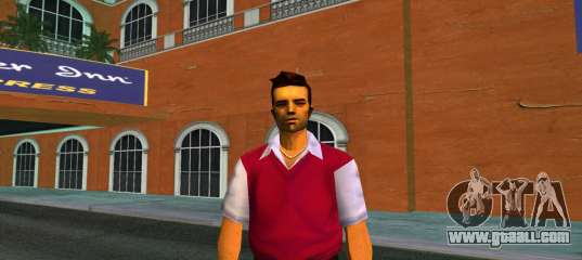 Claude from GTA 3 [Player4] for GTA Vice City