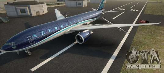AZAL Azerbaijan Airlines Boeing 777-200LR 4K-AI0