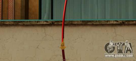 Red Katana for GTA Vice City