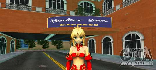 [Fate: Grand Order] Mordred Pendragon for GTA Vice City