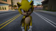 Super Sonic (Sonic Movie) Skin for GTA San Andreas