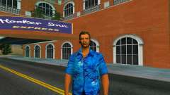 Tommy is a blue-eyed blond for GTA Vice City