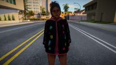 Young girl in the style of SA 1 for GTA San Andreas