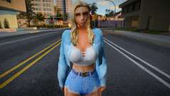 Young girl in the style of CA 22 for GTA San Andreas