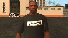 Black FOCK Inc. T-shirt for GTA San Andreas