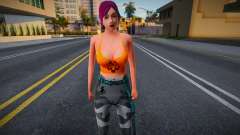 Young girl in the style of CA 8 for GTA San Andreas