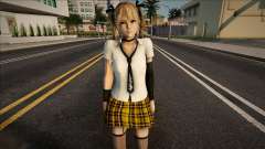 Marie Rose in School Uniform - Yellow for GTA San Andreas