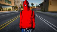 Spiderman Hoodie Boy for GTA San Andreas