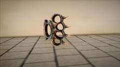 New brass knuckles for CJ for GTA San Andreas