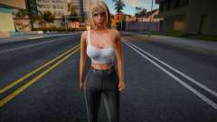 Young girl in the style of CA 5 for GTA San Andreas