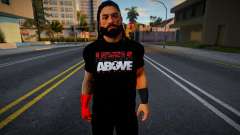 Roman Reigns T-Shirt with Gloves (LEVELS ABOVE) for GTA San Andreas