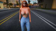 Young girl in the style of CA 20 for GTA San Andreas