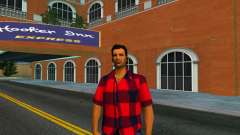 Tommy Vercetti in a flannel shirt for GTA Vice City