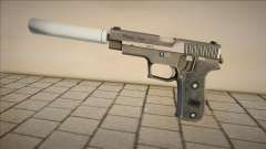 Updated pistol model with silencer for GTA San Andreas