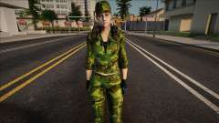 Jill Army for GTA San Andreas