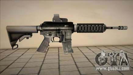 The new M4 model for GTA San Andreas