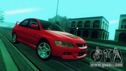 Mitsubishi Lancer Evolution IX FQ-360 2007 for GTA San Andreas