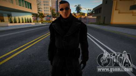 Wu Zi Mu In A Dark Coat for GTA San Andreas