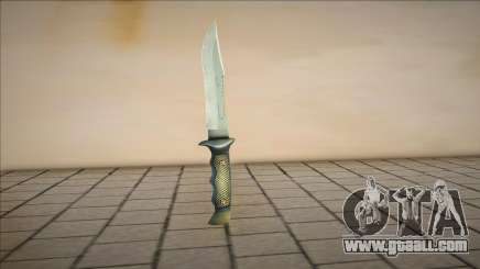 Updated knife model for GTA San Andreas