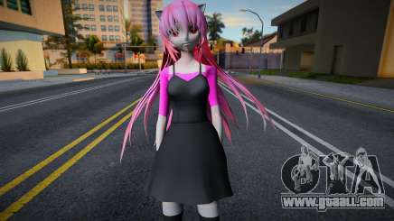 Kaede Lucy de serie Elfen Lied for GTA San Andreas