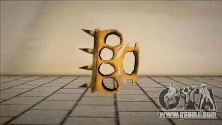 Brass knuckles hatred for GTA San Andreas