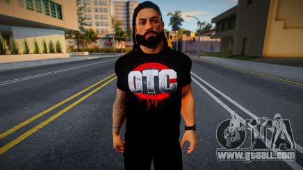 Roman Reigns T-Shirt no gloves (OTC) for GTA San Andreas