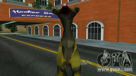 Sid The Sloth (Ice Age) Skin for GTA Vice City