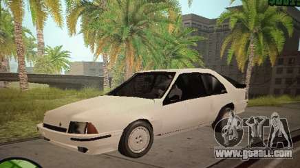 Renault Fuego GTA Max 1989 for GTA San Andreas