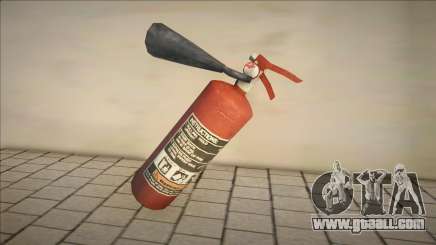 Updated fire extinguisher model for GTA San Andreas