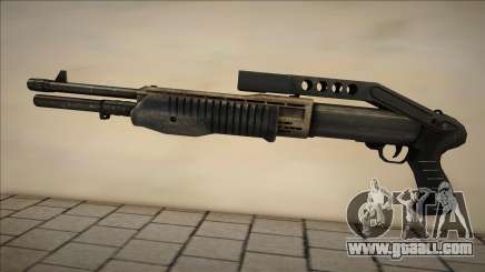 Combat Shotgun Chrome for GTA San Andreas