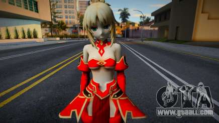 [Fate: Grand Order] Mordred Pendragon for GTA San Andreas