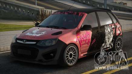 Lada Kalina NFR (Berserk Itasha ver.) for GTA San Andreas