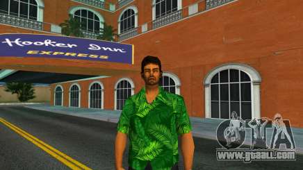 Modern palm shirts for Tommy v3 for GTA Vice City