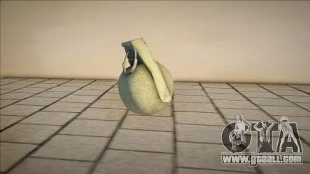 Updated grenade model for GTA San Andreas