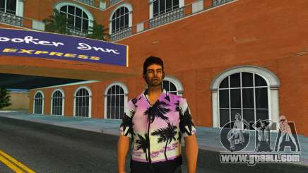 Modern palm shirts for Tommy v5 for GTA Vice City