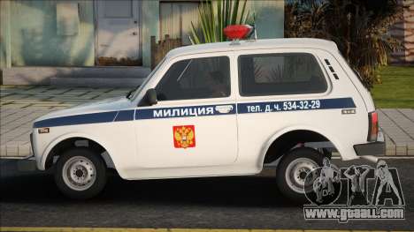 VAZ-21214 Niva Police for GTA San Andreas