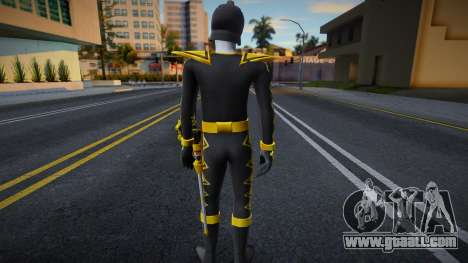 Black Ranger (Power Rangers Dino Thunder) for GTA San Andreas