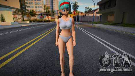 Bulma Ropa Interior Namek for GTA San Andreas