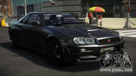 Nissan Skyline R34 VRN for GTA 4