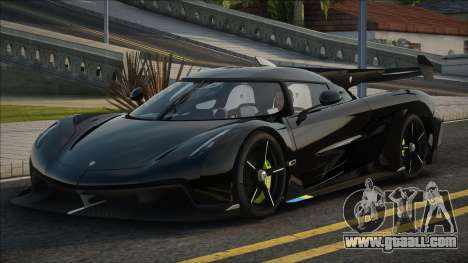 Koenigsegg Jesko Black for GTA San Andreas