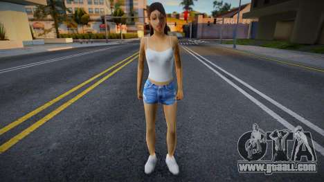 Katie New Skin v2 for GTA San Andreas