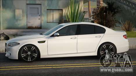 BMW M5 White Stock for GTA San Andreas