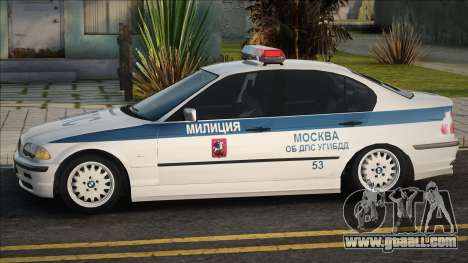 BMW 325I (E46) - Police about the traffic police for GTA San Andreas