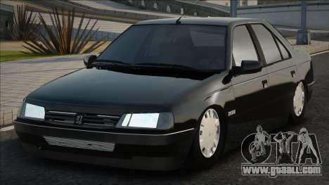 Peugeot 405 GLX Blek for GTA San Andreas