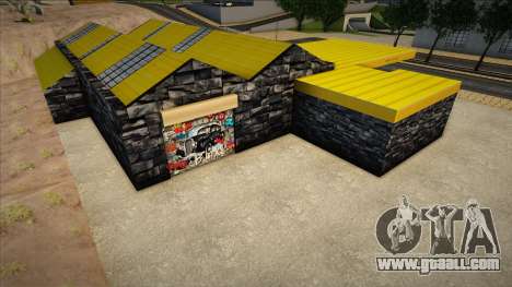 New Design Or Texture For Oldgarage Sfs for GTA San Andreas