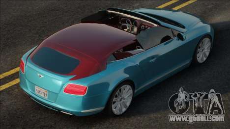 Bentley Continental GT 2014 Blue for GTA San Andreas