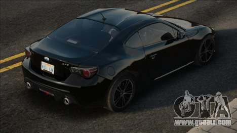 Subaru BRZ 2013 Blek for GTA San Andreas