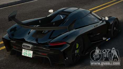 Koenigsegg Jesko Black for GTA San Andreas